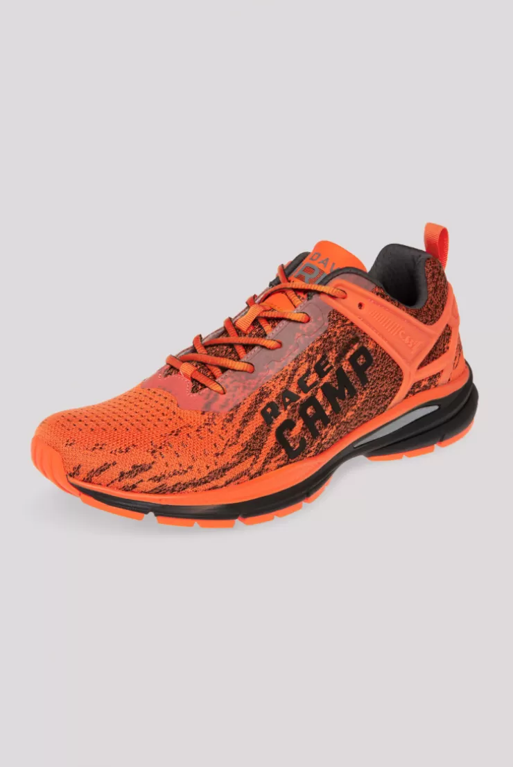 CAMP DAVID & SOCCX Running Sneaker mit Knit-Design und Rubber Logo signal orange signalorange Cheap